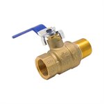 Ball valve 3 / 4" brass male female threaded lead free